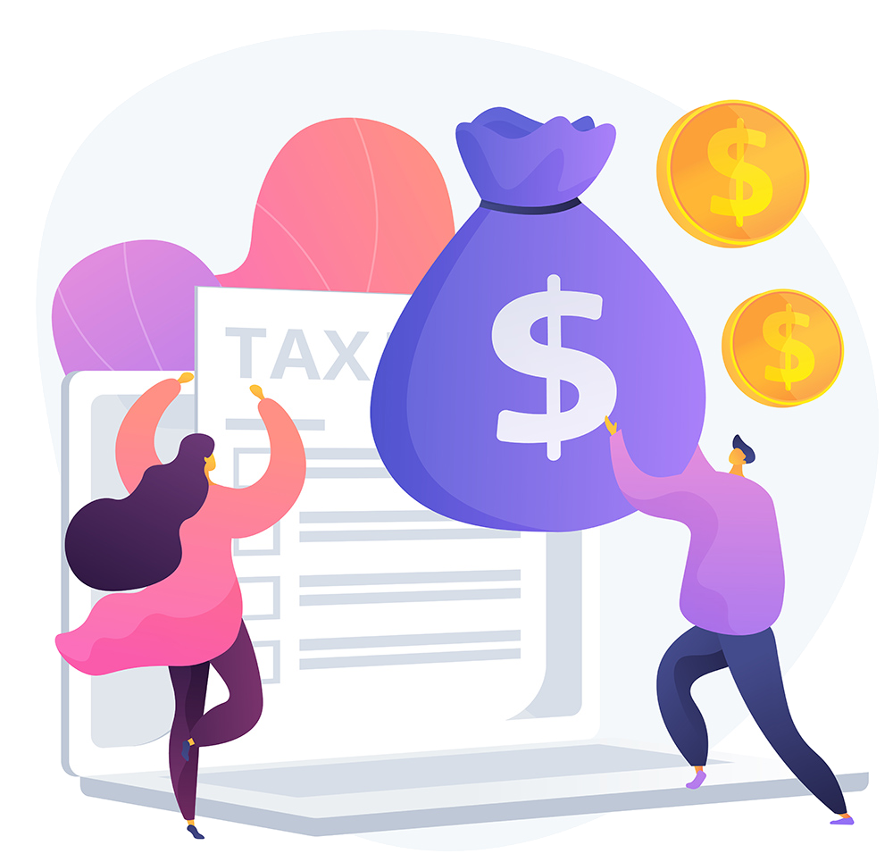 Tax planning and preparation services icon for strategic tax savings